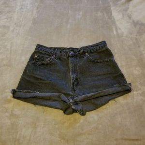 Levi Distressed Shorts